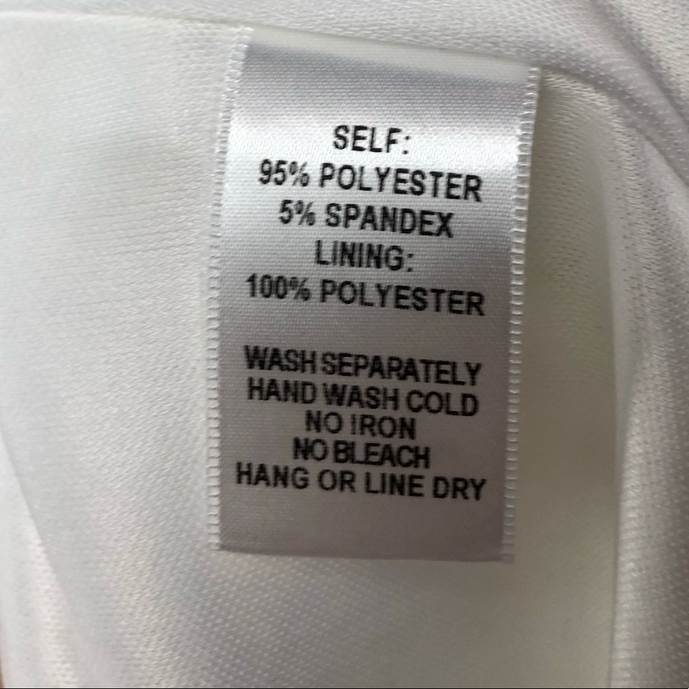 NWT Lulus Lavish Lattice Bodycon Dress‎ in White Size Small - Picture 5 of 11